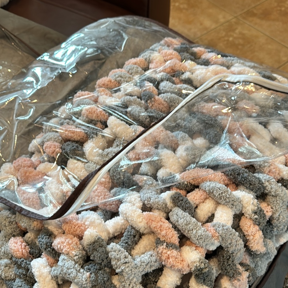 Hand Crafted Soft, Cozy, Chunky Blanket or Throw